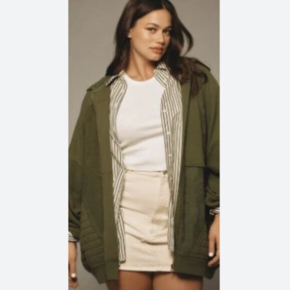 Brand New Pilcro Sporty Scoop-Neck Cropped Tank - Picture 5 of 6